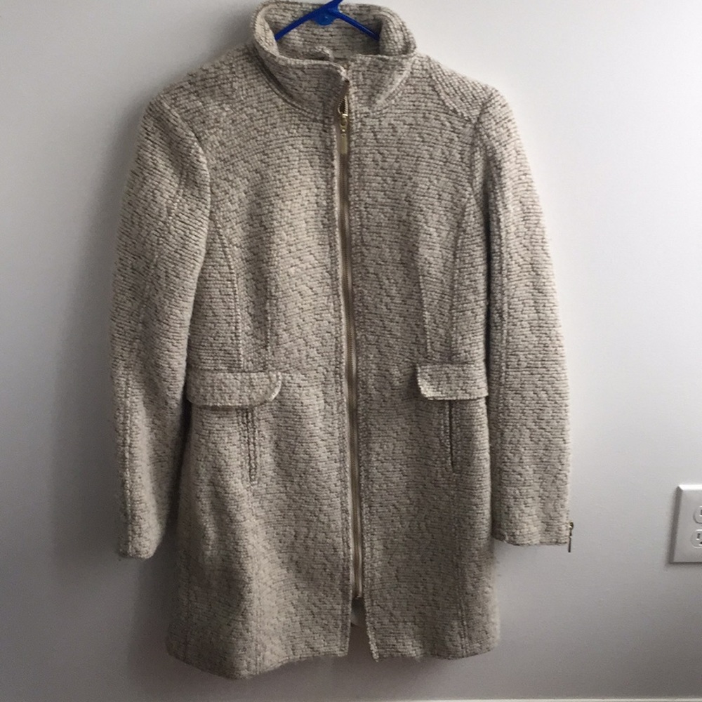H&M fitted tweed coat